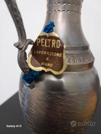 Anforetta in peltro 95% anni 50