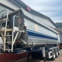 Semirimorchio 3 assi ribaltabile da 34 m3