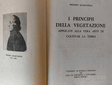 I Principii della Vegetazione applicati alla vera