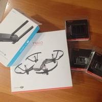 DJI Tello Kit (2 Batterie, Hub, Amplificatore Wifi
