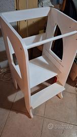 pedana montessoriana bianca