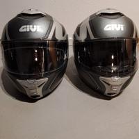 Coppia caschi givi x21 modulari