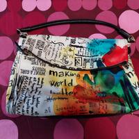 Desigual borsa fantasia in similpelle