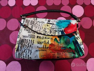 Desigual borsa fantasia in similpelle