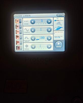 laser a diodo 808nm- proteck Italia 