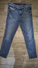 Jeans Diesel Slandy - Lavaggio Medio Blue Denim