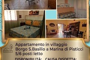 APPART. IN VILLAGGIO BORGO S. BASILIO PISTICCI