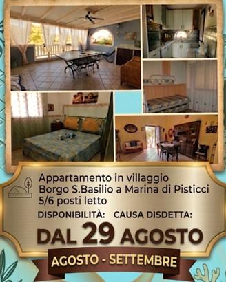 APPART. IN VILLAGGIO BORGO S. BASILIO PISTICCI