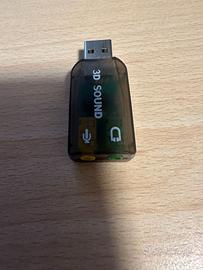 3D Sound Scheda Audio USB