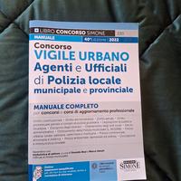 manuale concorso e libro quiz vigile urbano 2022
