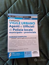 manuale concorso e libro quiz vigile urbano 2022