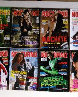 Riviste Nocturno,Horror,Splatter,Scanners e Mostri