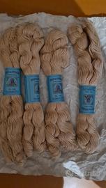 4 matasse di filo di Scozia