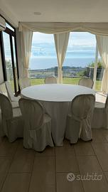 Tavoli e sedie per matrimoni