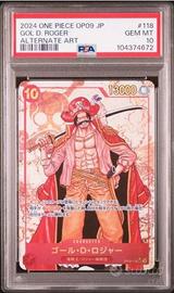Carta one piece psa 10 Gol D. Roger OP09-118
