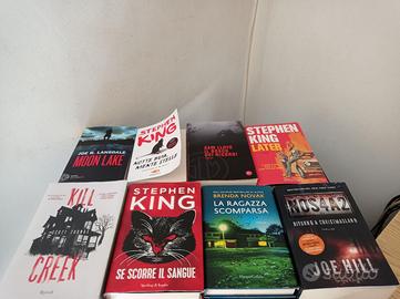 Libri thriller e horror autori vari. 