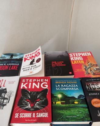 Libri thriller e horror autori vari. 