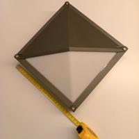 Lampada Ares  da esterno parete 