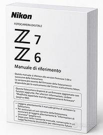 MANUALE GUIDA DI NIKON Z6 MK vari e Z7