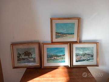 Acquerelli Ugo Bini (in arte INIBU)