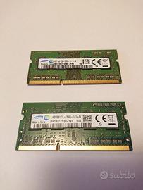 Ram Samsung per laptop 8 Gb DDR3 PC3-12800