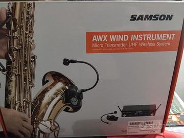radiomicrofono samson per sax Vhf