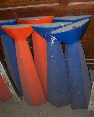 Colonne ceramica forse rometti umbertide c