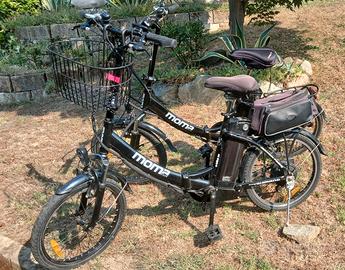 n.2 E-bike elettriche pieghevoli