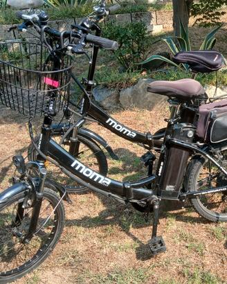 n.2 Bici elettriche pieghevoli