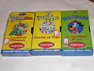 Tre videocassette per bambini