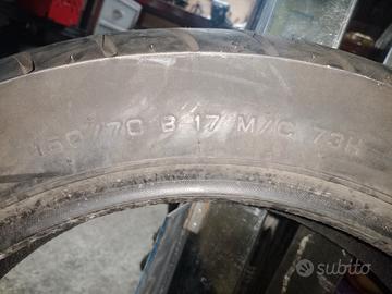 Gomma nuova per moto 