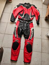 Tuta per moto in pelle Corner