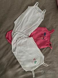 Set 3 body smanicati + 1 body ciniglia