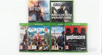 Lotto 5 giochi xbox