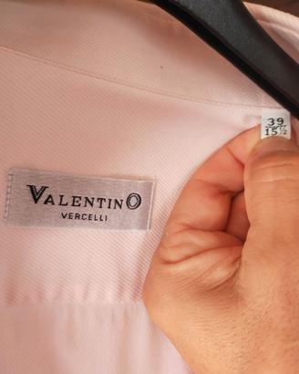 Camicia uomo rosa Valentino