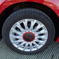 cerchi  gommati fiat 500 15"