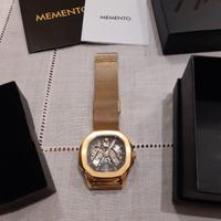 Orologio originale automatico colore oro memento