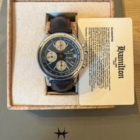 Crono swiss auto Hamilton Lemania 5100 full set