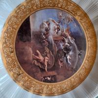 Vassoio in ceramica marcato "Limoges Francia"