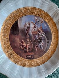 Vassoio in ceramica marcato "Limoges Francia"