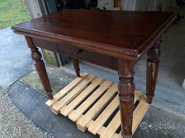 Tavolo legno apribile 55x100(200)