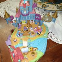 Polly pocket castello bella e la bestia 