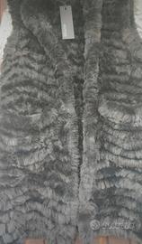 pelliccia ecologica nera 