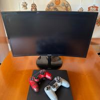 Monitor + PlayStation 4