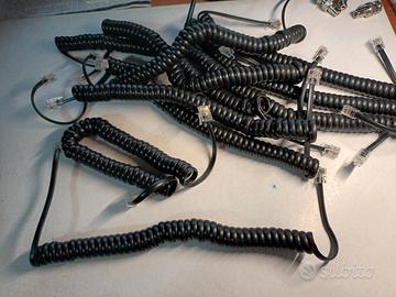 cavi a spirale per cornetta