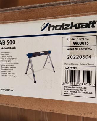 Cavalletto da lavoro pieghevole Holzkraft FAB 500