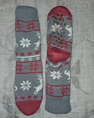 Calzettoni pelosi di Natale