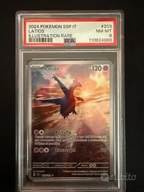 Latios scintille folgoranti PSA 8