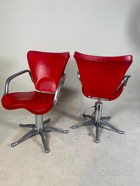 sedie da parrucchiere - 6 pezzi