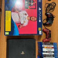 Ps4 pro 1tb con 13 giochi
